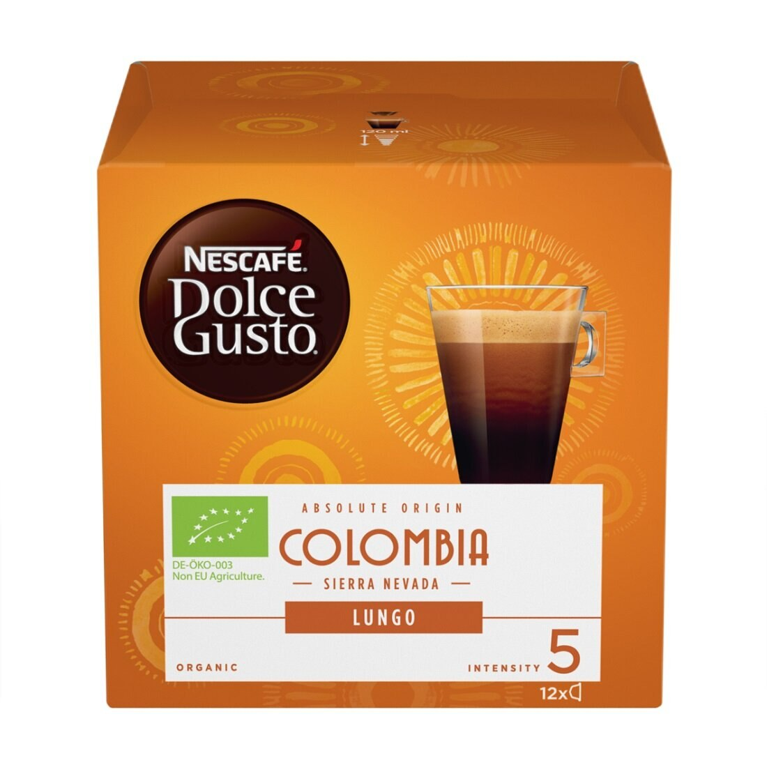 Kapsułki NESCAFE Dolce Gusto Caffe Lungo Colombia 12 szt.
