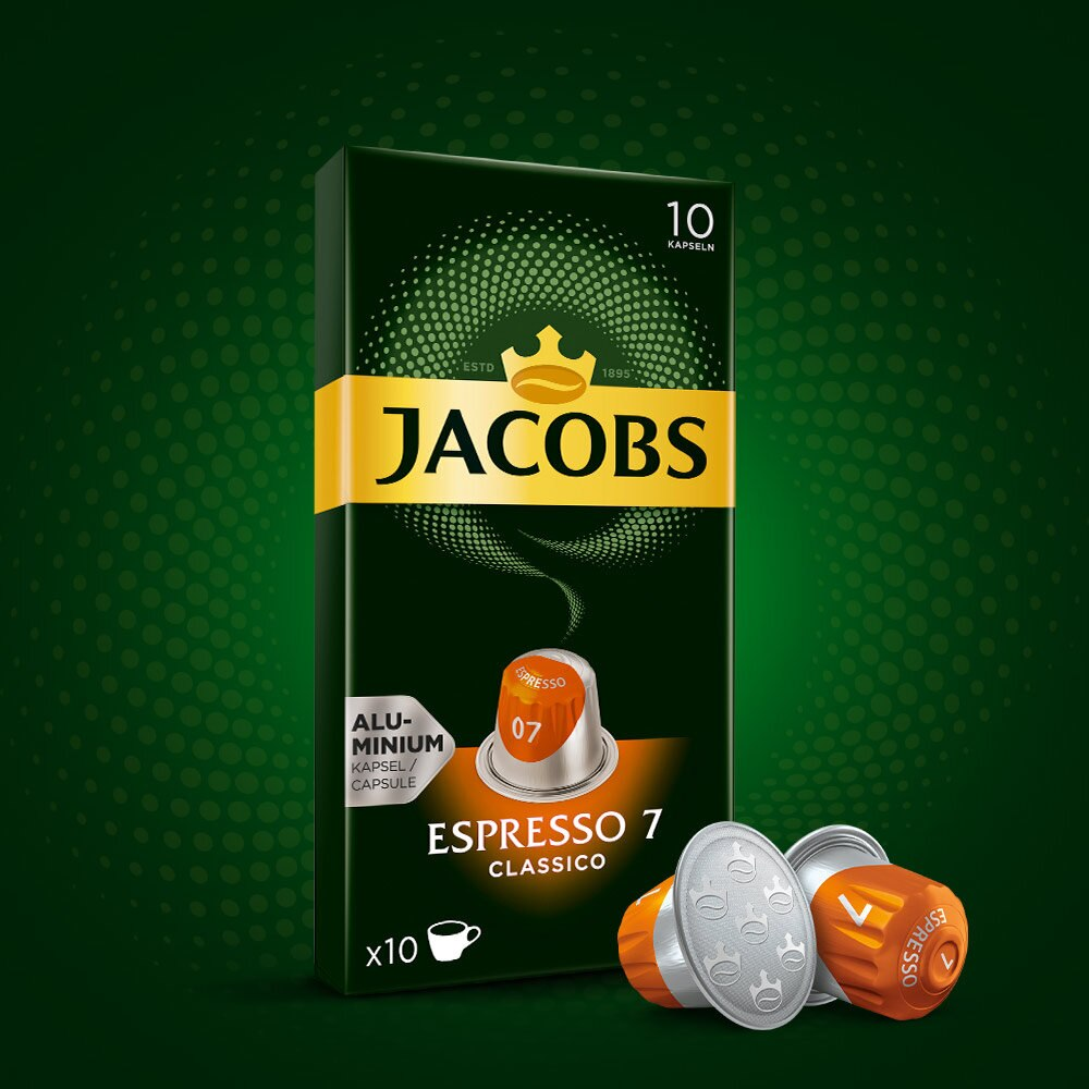 Pudełko kapsułek do kawy Jacobs Espresso 7.