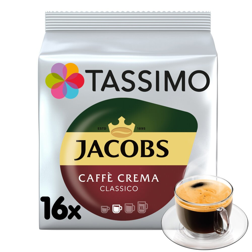 Kapsułki TASSIMO Jacobs Caffe Crema Classico