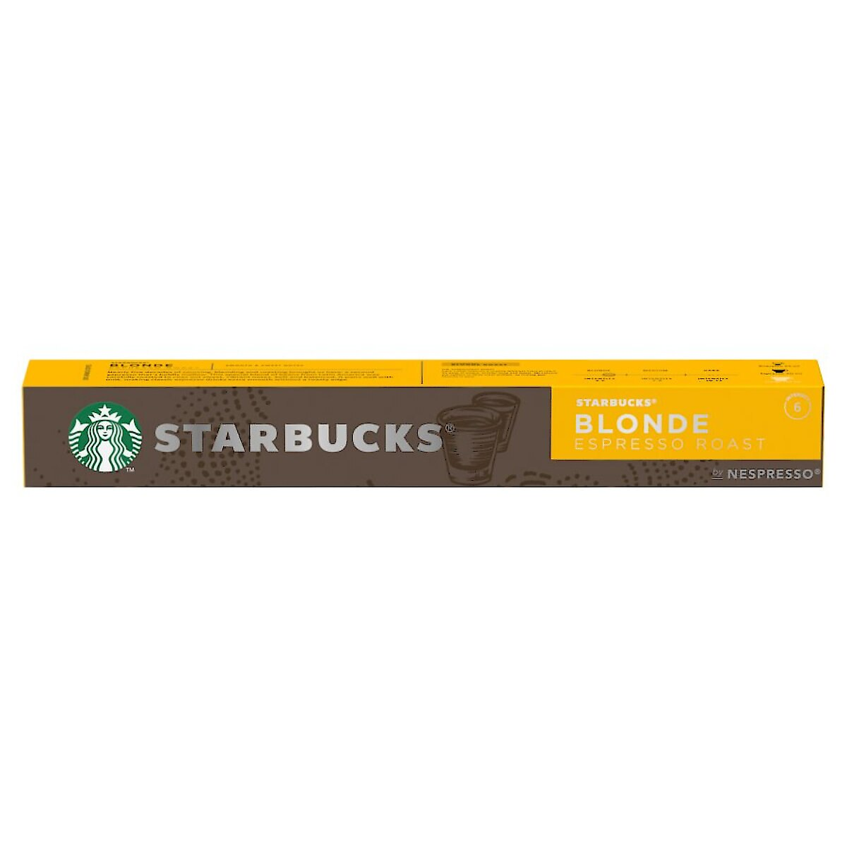 Kapsułki STARBUCKS BLONDE Espresso Roast 10 sz.
