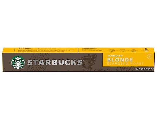 Kapsułki STARBUCKS BLONDE Espresso Roast 10 sz.