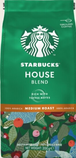 Kawa mielona STARBUCKS MEDIUM HOUSE BLEND 200 g