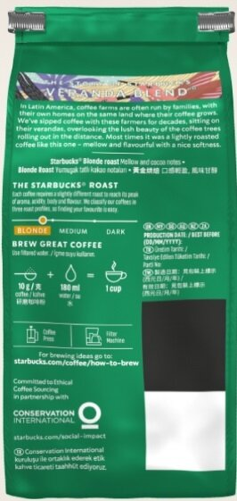 Kawa STARBUCKS Veranda Blend 200g