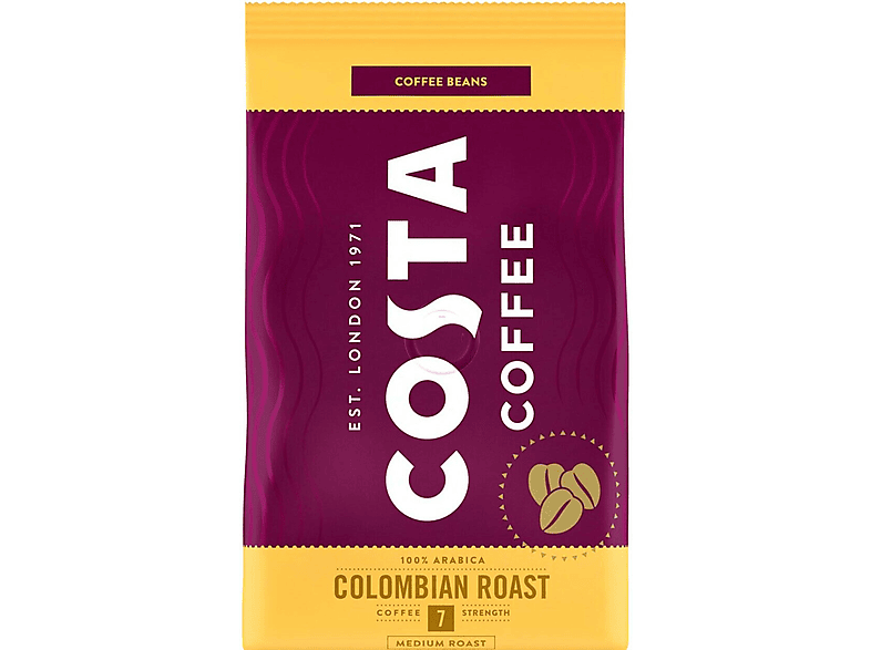 Фото - Кава COSTA COFFEE Kawa ziarnista COSTA COFFEE COLOMBIA 500 g