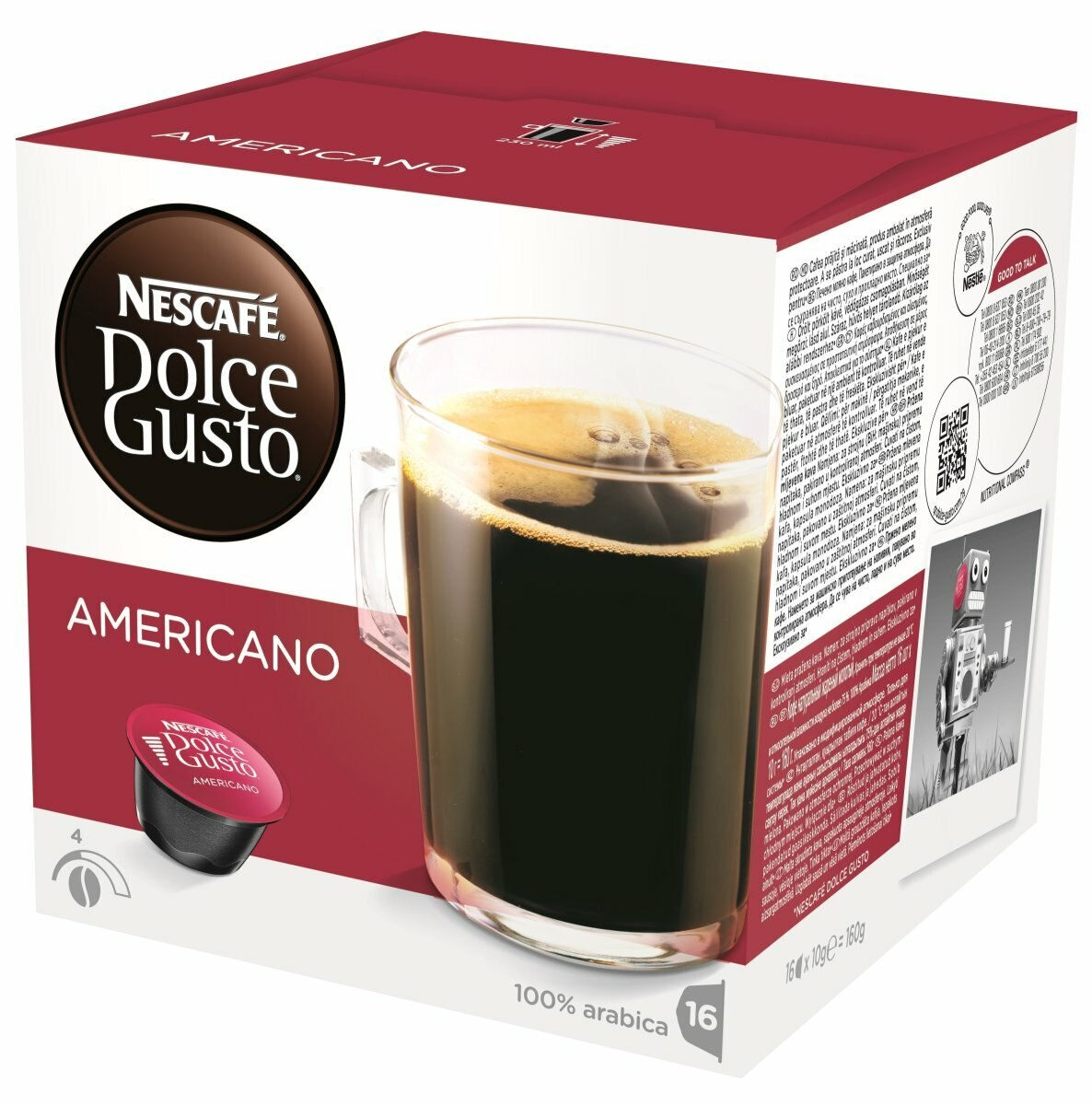 Kapsułki NESCAFE DOLCE GUSTO Americano 16 szt.