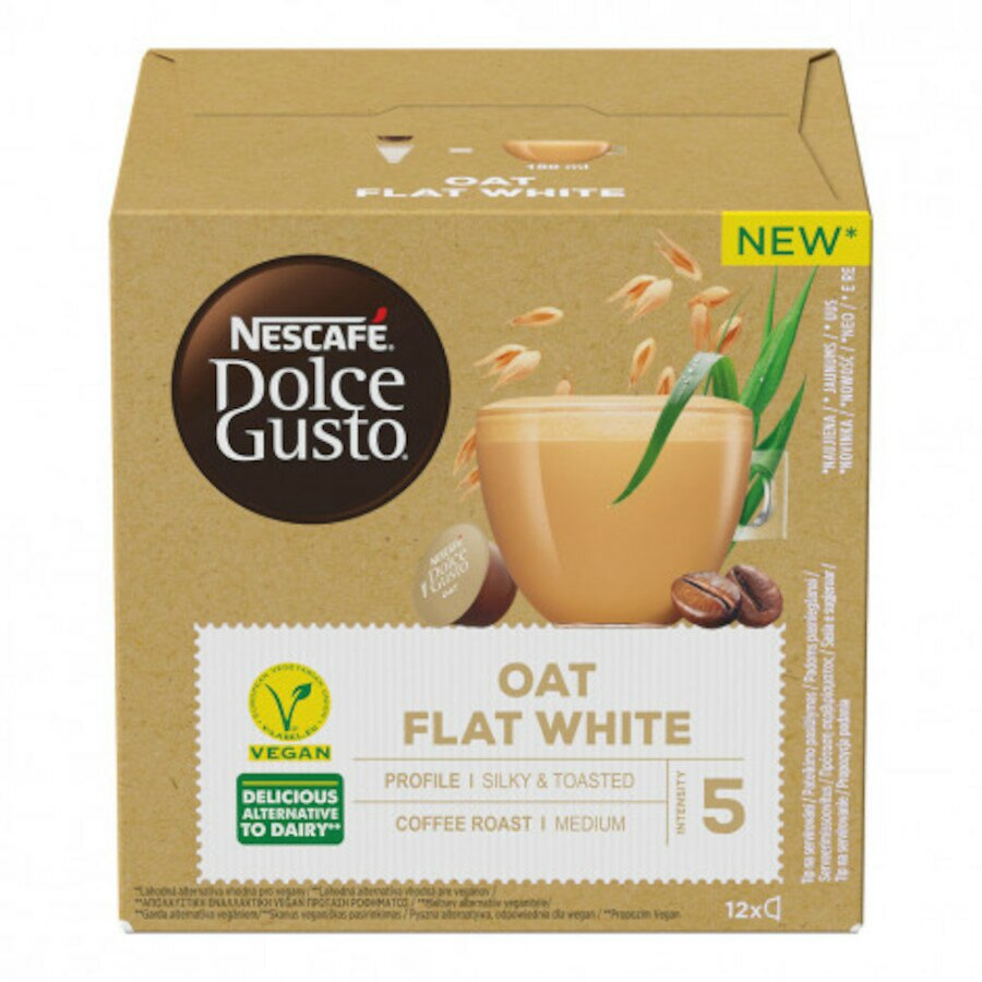 Kapsułki NESCAFÉ DOLCE GUSTO Flat white oat 12 kaps