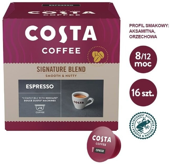 Kawa COSTA COFFE Espresso 16szt.
