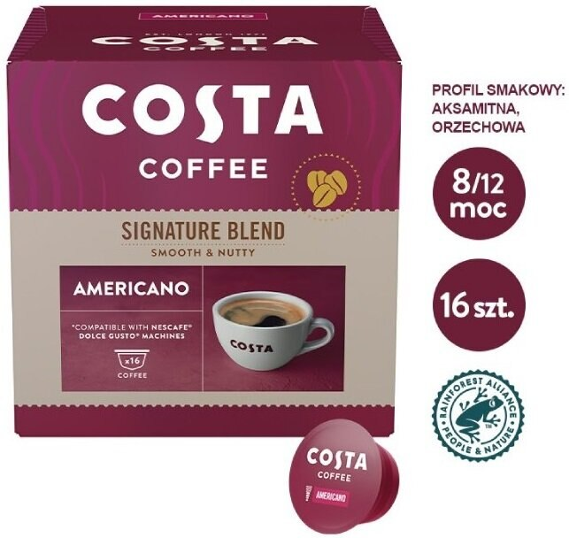 Kawa COSTA COFFE Americano 16szt.