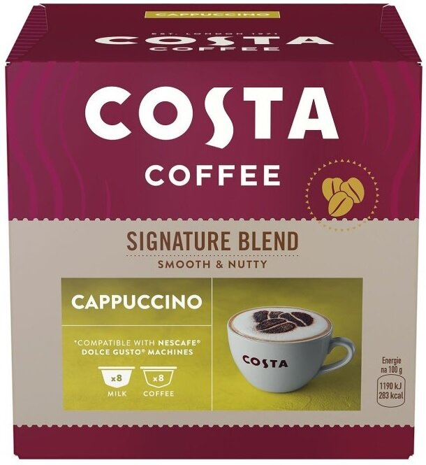 Kawa COSTA COFFE Cappuccino 16szt.