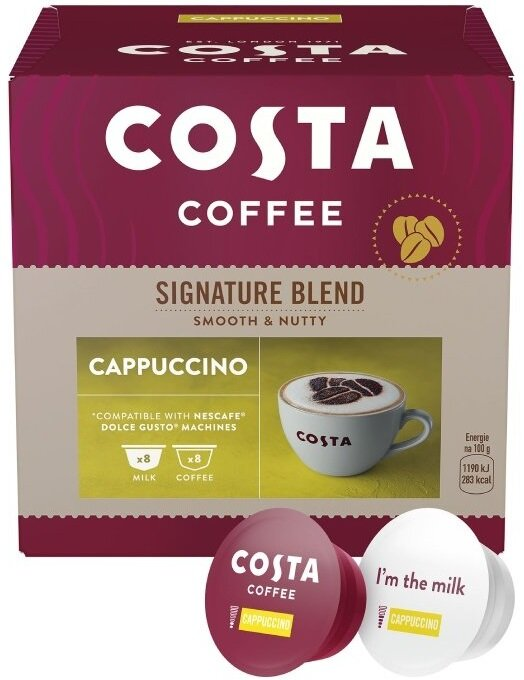 Kawa COSTA COFFE Cappuccino 16szt.