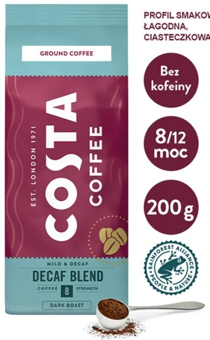 Kawa COSTA COFFE Decaf Blend 200g
