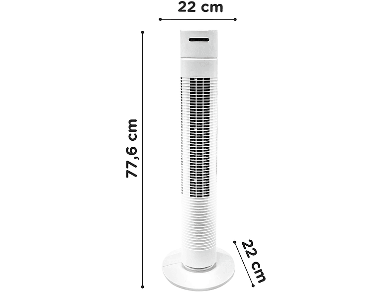 Thumbnail - OK. OTF 78321 W Tower Fan Turmventilator Weiß (30 Watt)
