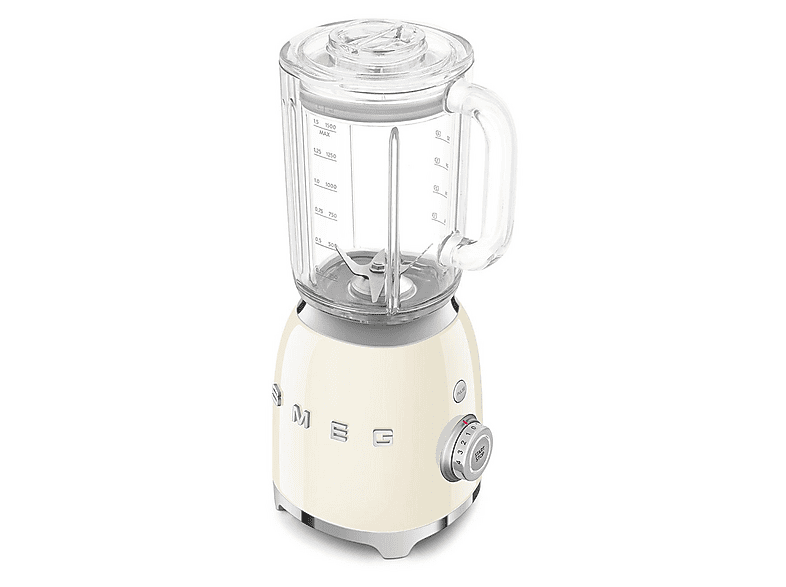 Smeg BLF 03 CREU Retro Style Standmixer (Creme, 800 Watt, 1.5 l) — Foto 2 von 2