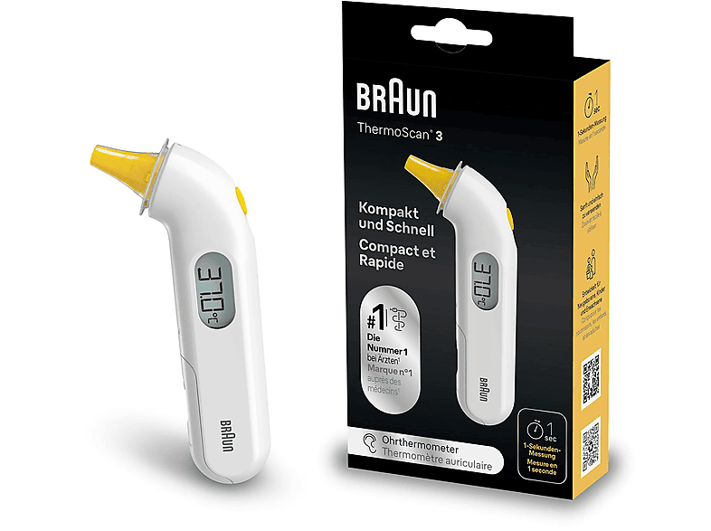 Braun IRT3030 ThermoScan® 3 Ohrthermometer