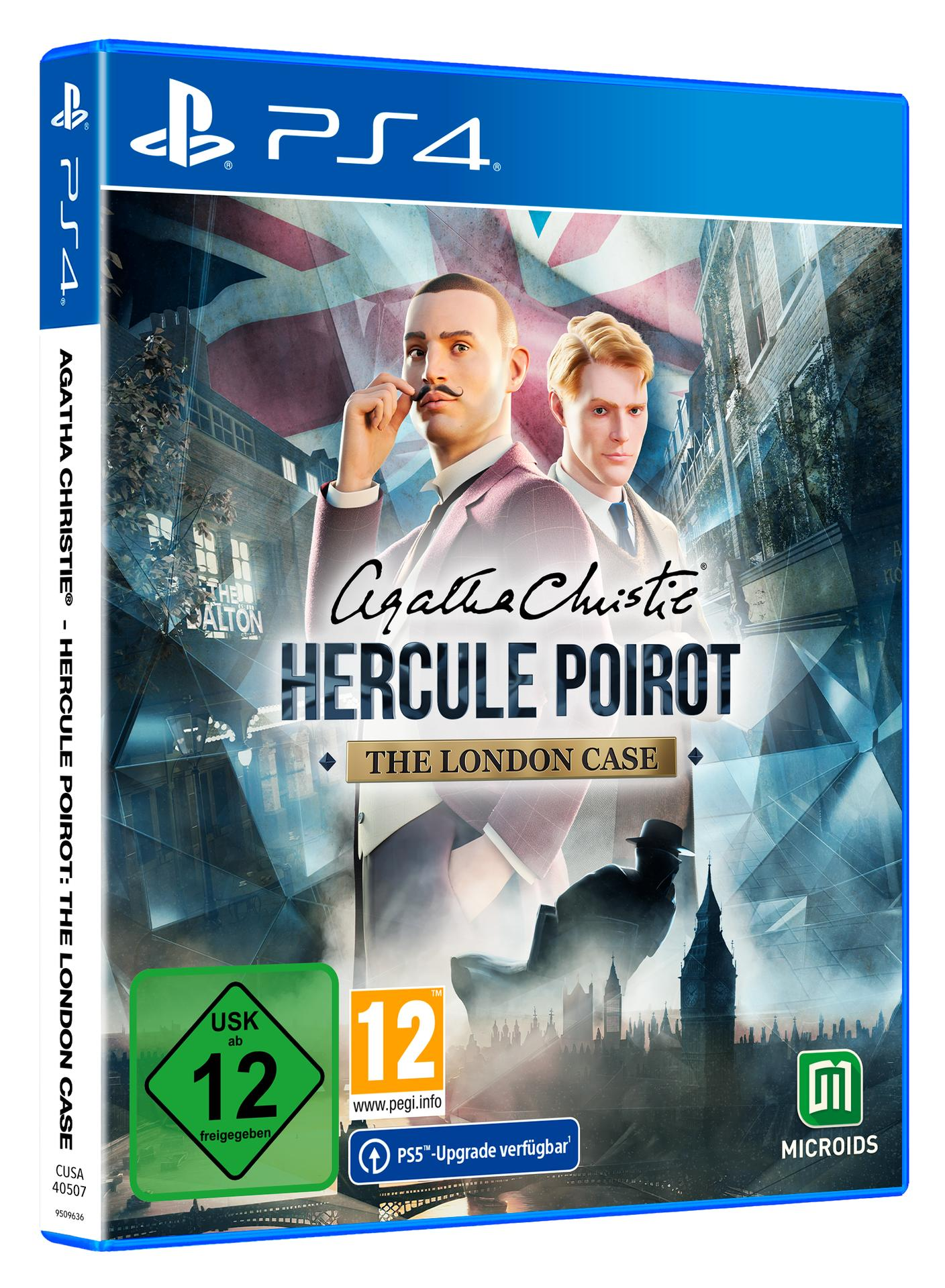 PS4-Spielbox: Agatha Christie, Hercule Poirot, The London Case.