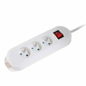 Listwa zasilająca HAMA Comfort 3GN 3m + wyłącznik Biały