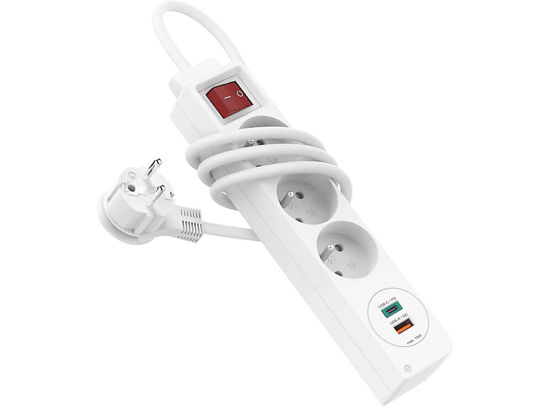 Listwa HAMA 44133757 (1.4 m) Biały – zdjęcie 3