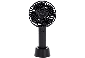 ADLER AD7331B Hordozható mini ventilátor, 4,5 W, fekete