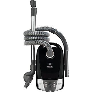 Aspirador con bolsa - Miele Compact C2 PARQUET XL, 890 W, 3.5 l, , Motor Power Efficiency, Negro