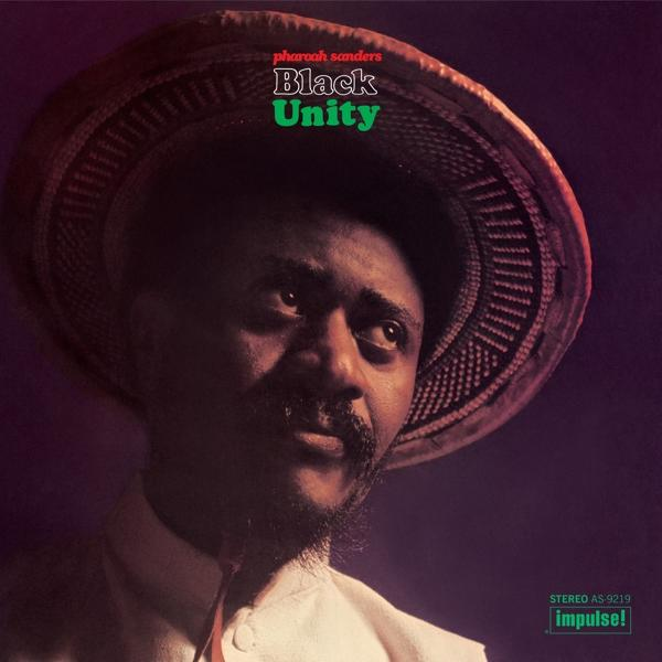 'Black Unity' album borítója. Egy kalapos férfi felfelé néz, sötét lila háttérrel.