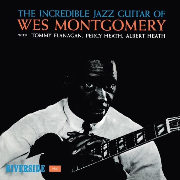 Wes Montgomery album borító. Fekete-fehér fotó egy gitározó férfiról.
