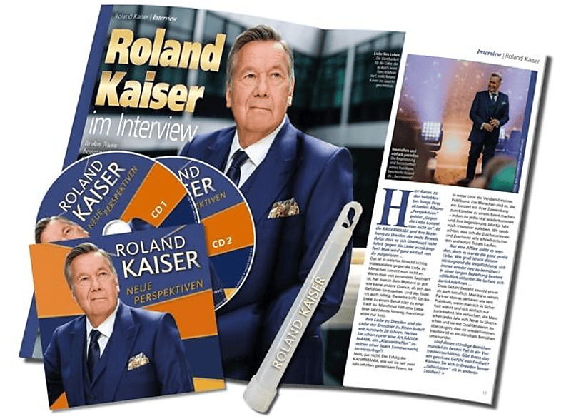 Roland Kaiser - Limitierte Fanmagazin Edition „Neue Perspektiven  - (CD)