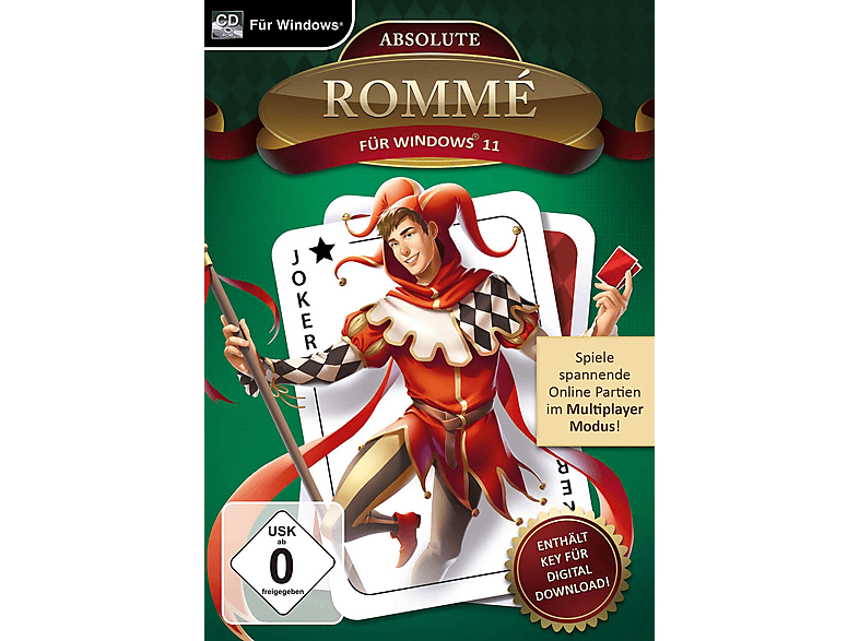 Absolute Rommé für Windows 11 - [PC]