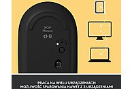 Mysz bezprzewodowa LOGITECH Pop Mouse Żółto-czarny (Blast) 910-006546