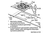 Płyta gazowa BOSCH PPP6A6B90