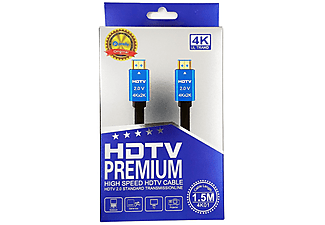 DAYTONA 4K01 Yüksek Hızlı 4K UHD 2.0 V HDTV Premium 1.5 m HDMI Kablo Siyah_3