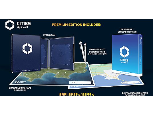 Cities: Skylines II - Premium Edition - PlayStation 5 - Italien
