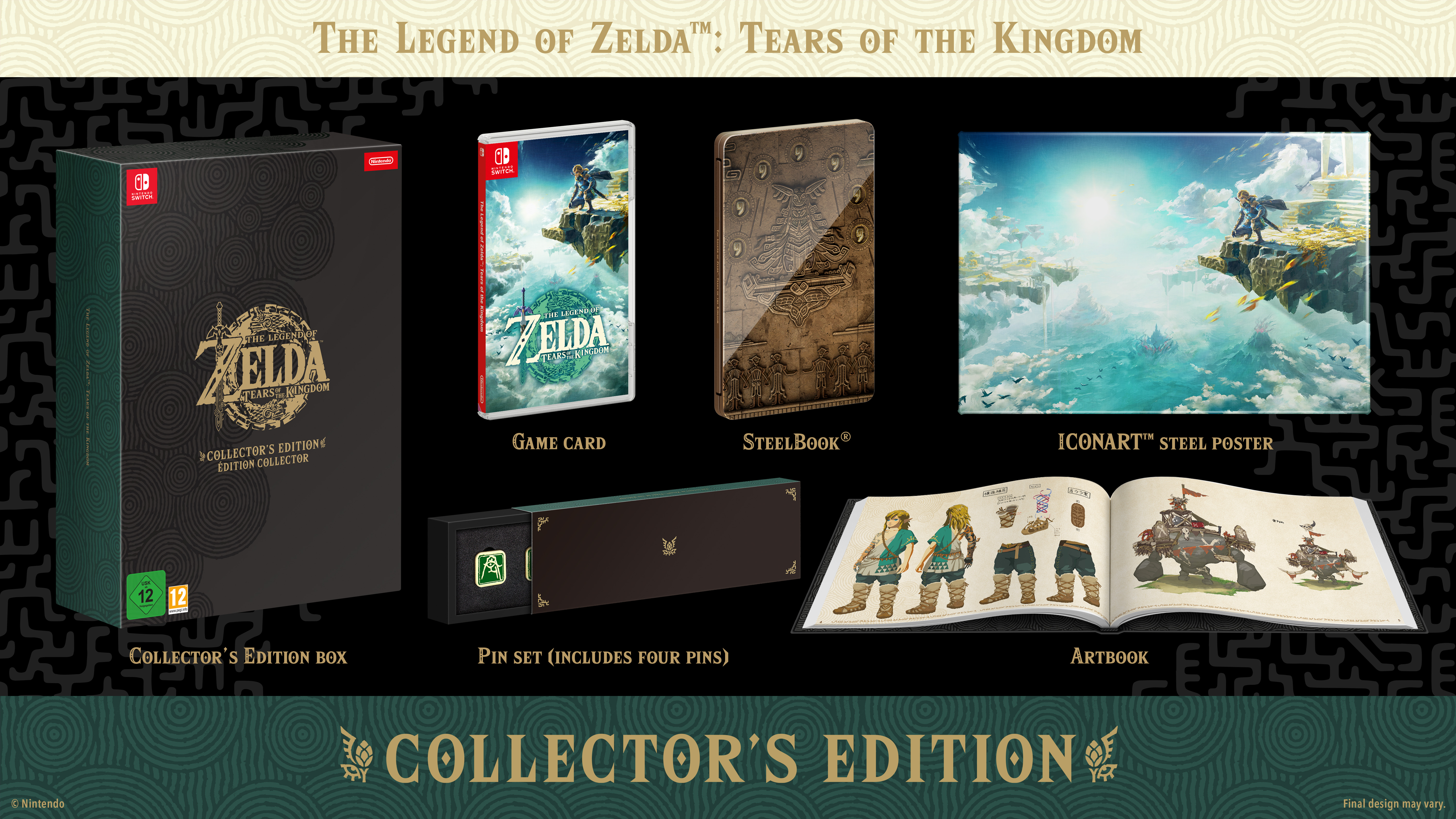 NINTENDO The Legend Of Zelda Tears Of Kingdom Collectors Edition Switch Oyun