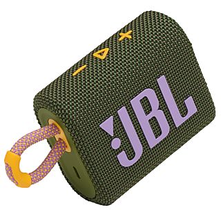 Altavoz inalámbrico - JBL Go 3, 4.2 W, 5 h, 500 mAh, Verde y Rosa