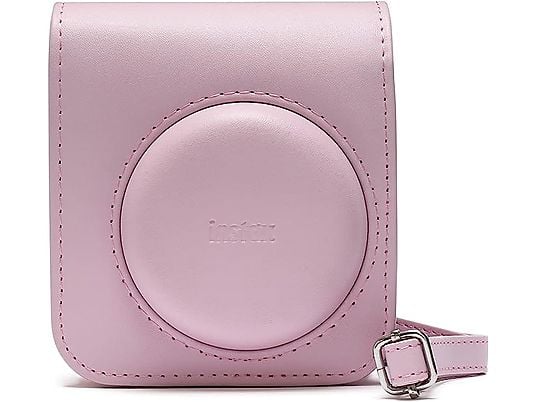 Accesorio cámara instantánea - Fujifilm Kit Instax Mini 12, Funda, 10 sobres, Cuerda,  Rosa