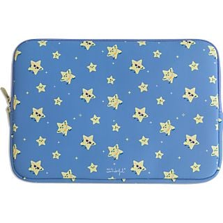 Funda portátil - Mr Wonderful Estrellas, Para portátiles de 14 ", Neopreno, Acolchado, Azul