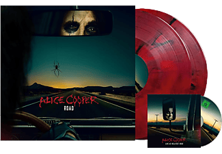 Alice Cooper - Road (180 gram Edition) (Red Marbled Vinyl) (Vinyl LP + DVD)