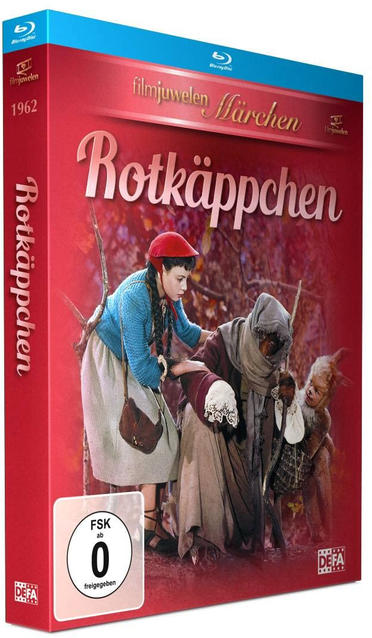 Blu-ray-Filmbox mit Retro-Bild und Text.
