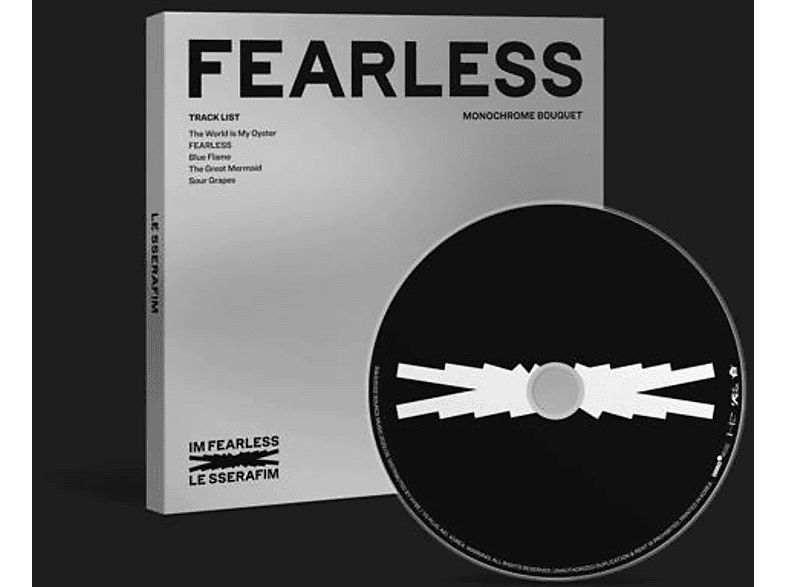 Le Sserafim - FEARLESS (Monochrome Bouquet Ver. 1CD) - (CD)