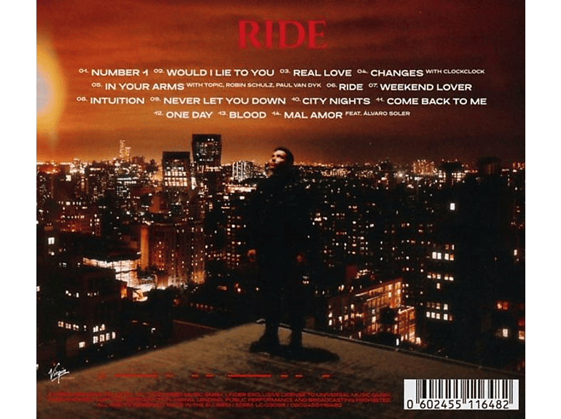 Thumbnail - Nico Santos - Ride (CD)
