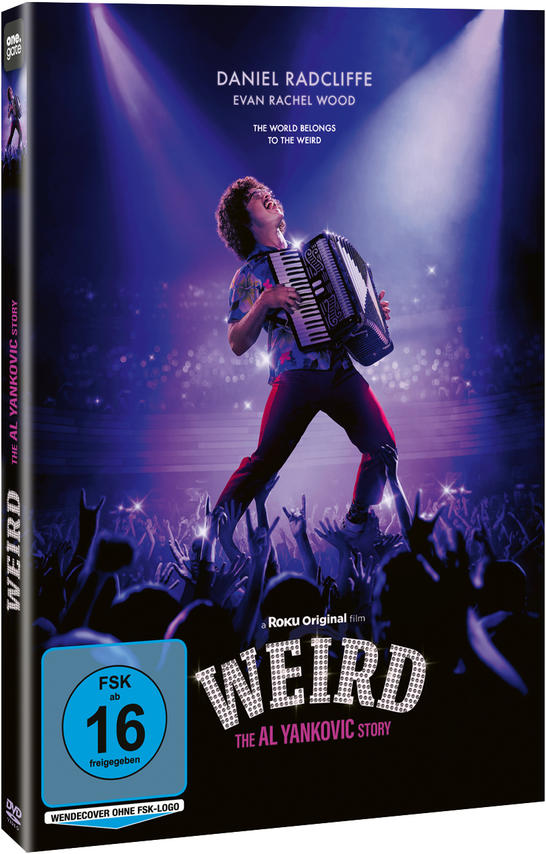 Filmcover von 'Weird: The Al Yankovic Story' mit Daniel Radcliffe.