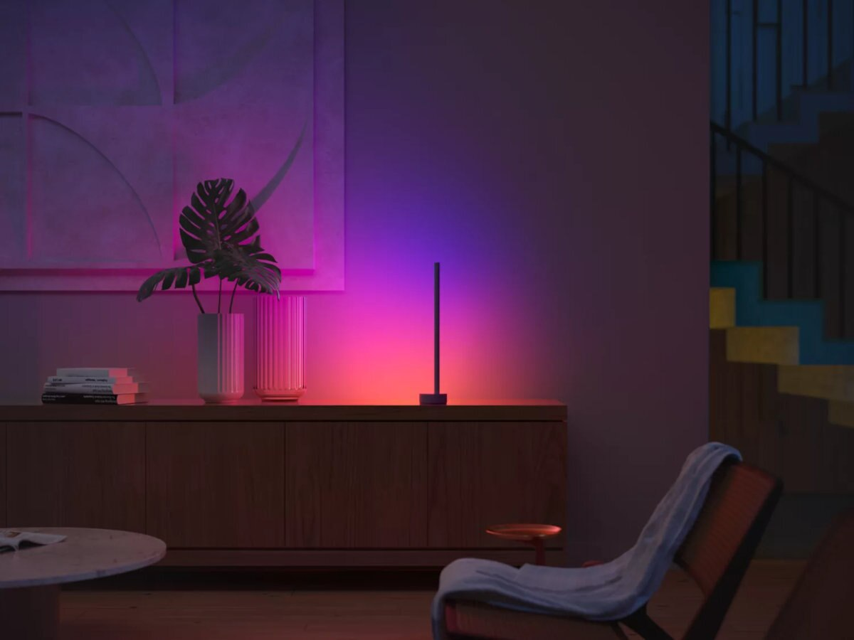 Lampa stołowa PHILIPS HUE White and color ambiance Signe gradient Czarny