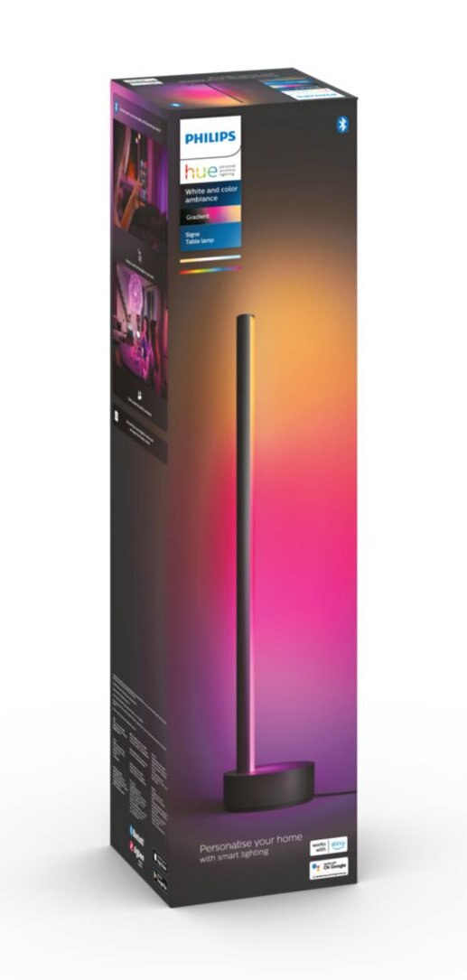 Lampa stołowa PHILIPS HUE White and color ambiance Signe gradient Czarny