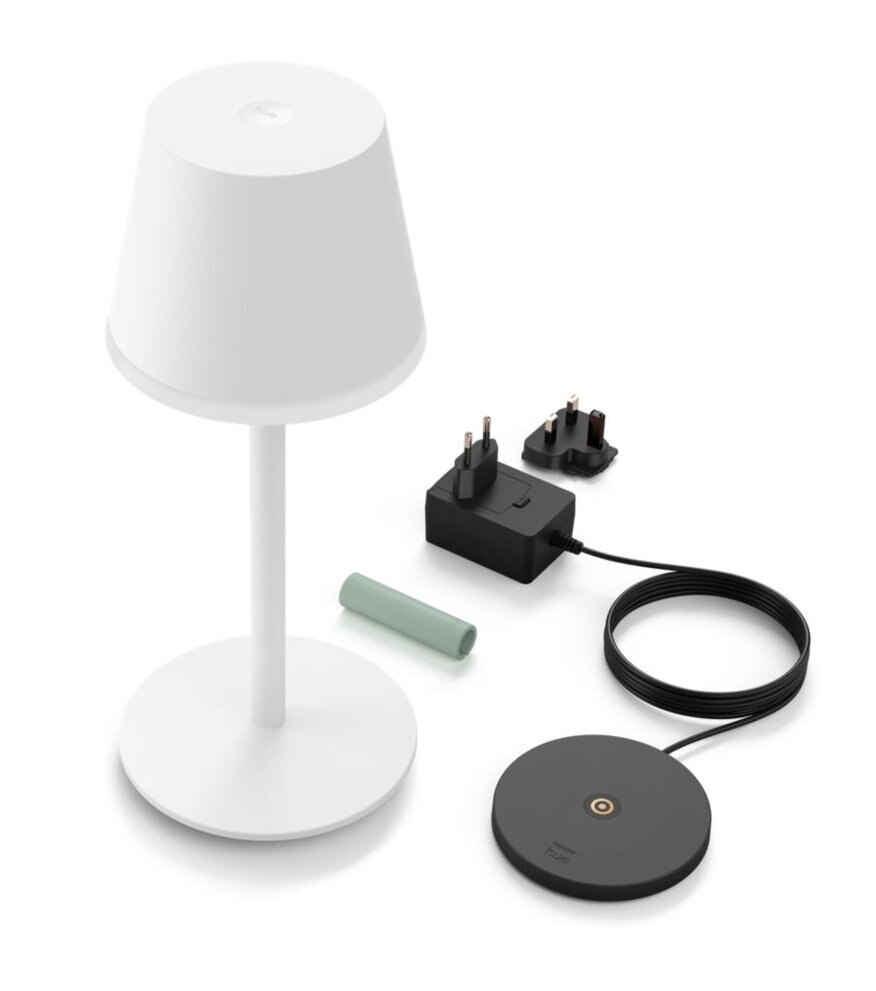 Przenośna lampa stołowa PHILIPS HUE White and color ambiance Go Biały