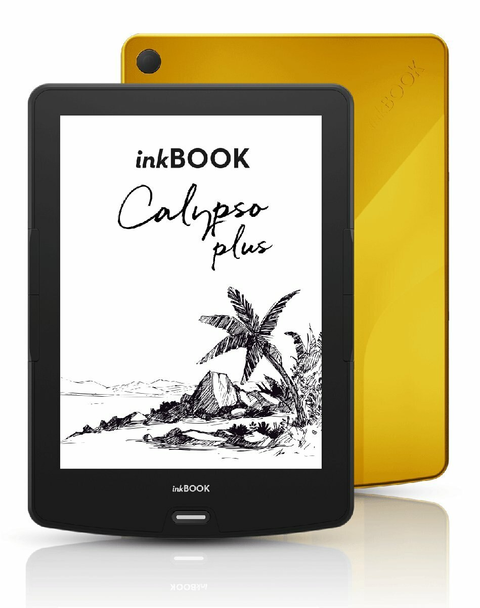 Czytnik E-book\'ów INKBOOK Calypso Plus Żółty