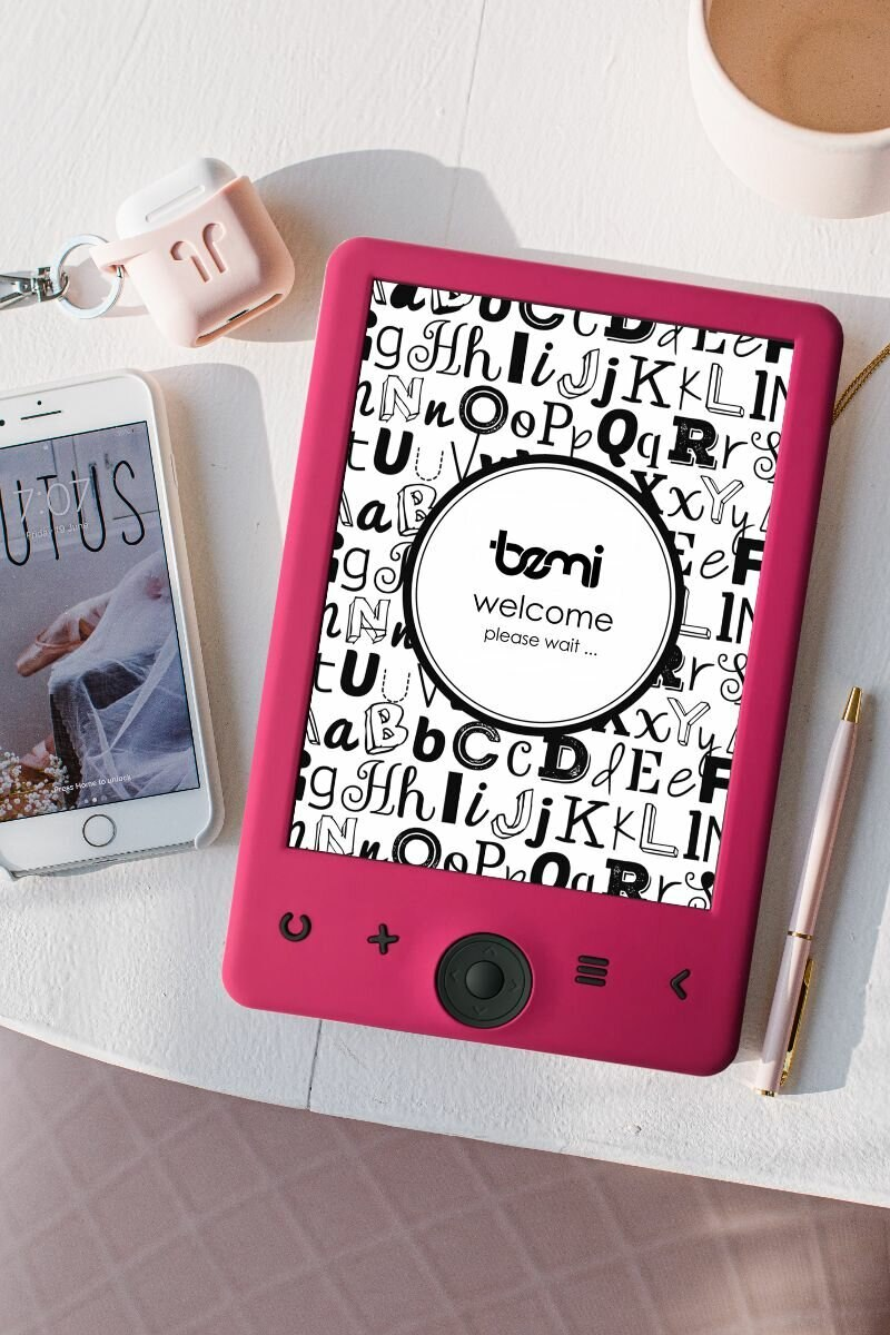 Czytnik E-booków BEMI Cognita Różowy