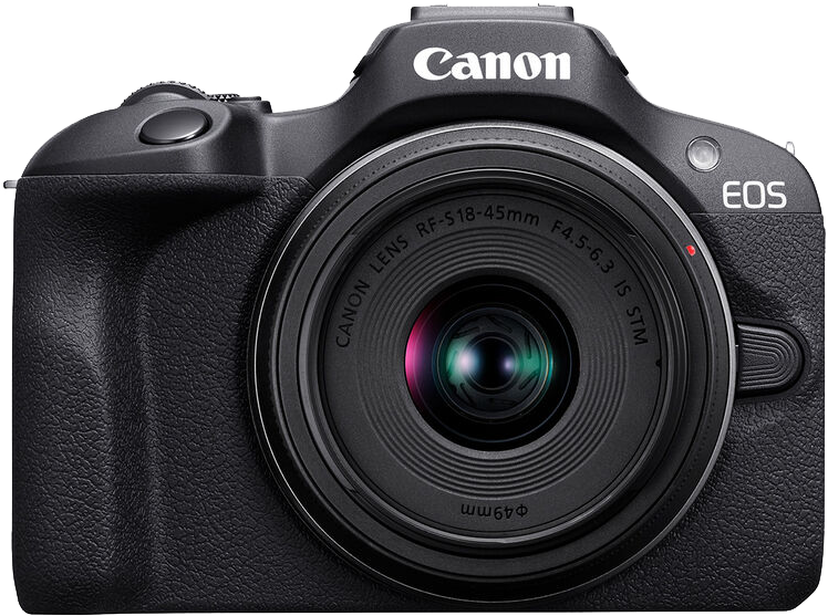 CANON EOS R100 tükör nélküli digitális fényképezőgép + RF-S 18-45mm IS STM objektív kit (6052C013AA)