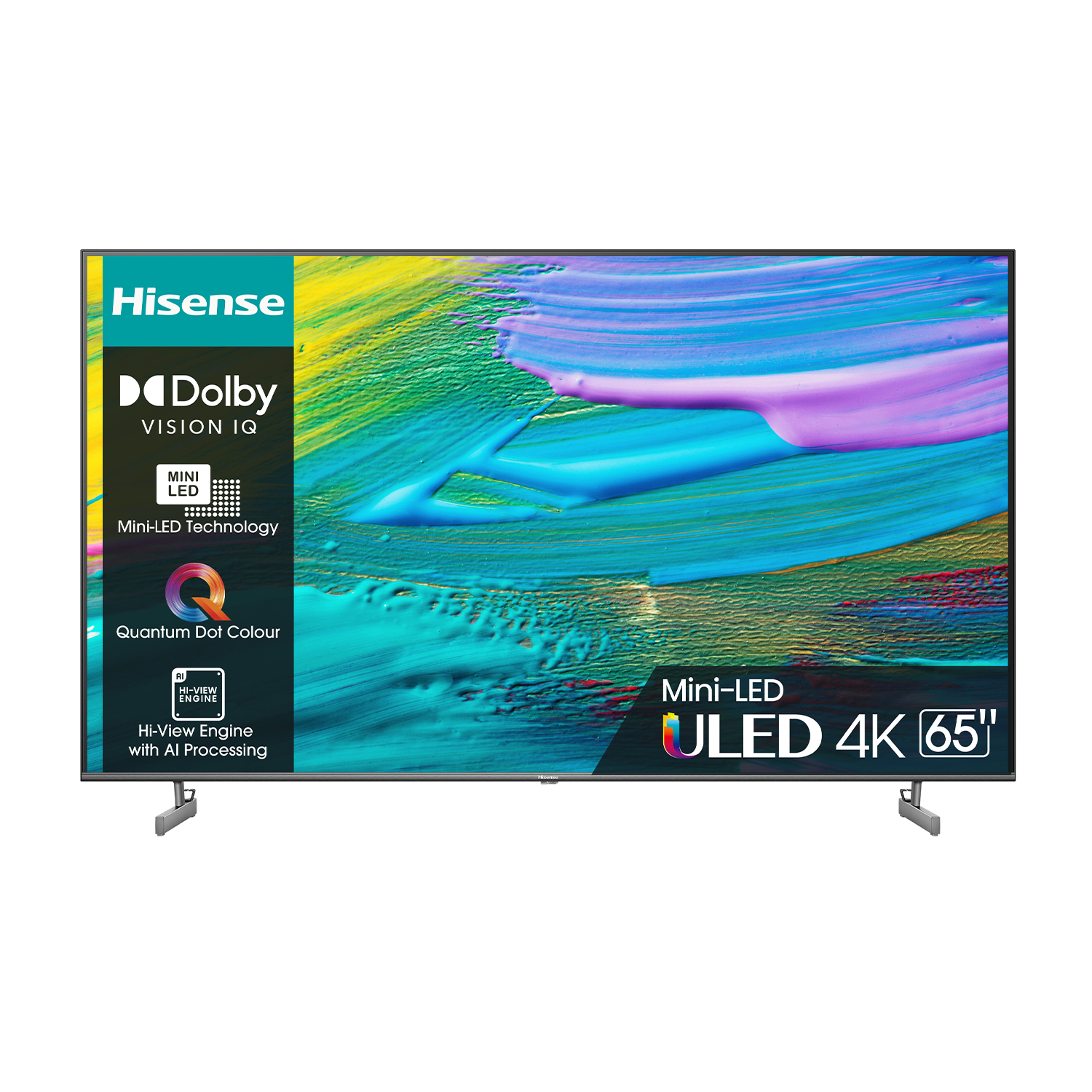 Hisense 65U6Kq TV Mini Led, 65 pollici