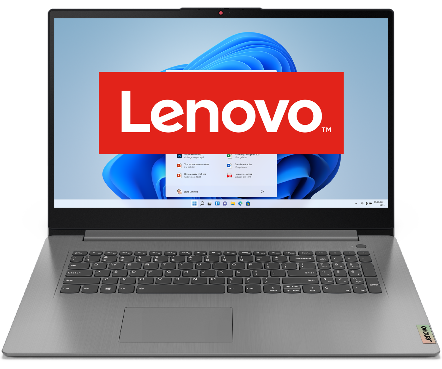 LENOVO IDEAPAD 3 - 17.3 inch - Intel Pentium Gold - 8 GB - 256 GB