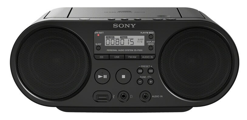 Radioodtwarzacz SONY ZS-PS50B Czarny