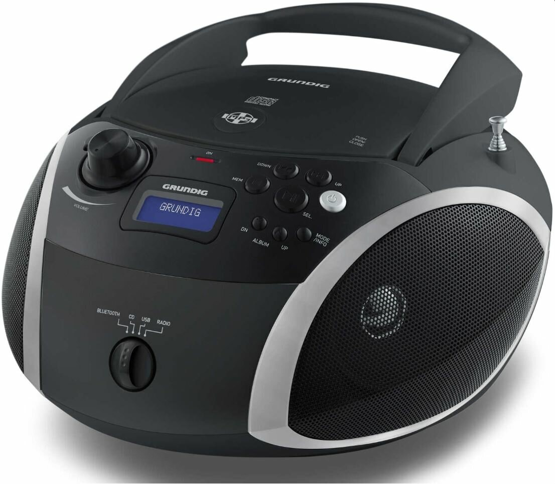 Radioodtwarzacz GRUNDIG RCD 1500 BT Czarny